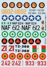 Berna Decals MiG-17 Forces A�riennes Africaines 1/48