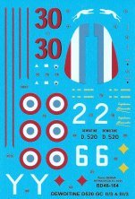 1/48 Dewoitine D 520 Gc II/3 & III/3