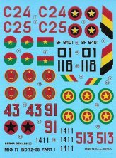 1/72 African Air Forces Mikoyan MiG-17 Part 1