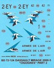 1/72 Dassault Mirage 2000-5F Cigognes Part 2