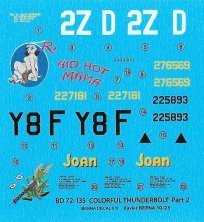 1/72 Republic P-47D Colourful Thunderbolts Part 2