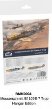 1/144 Messerschmitt Bf-109E-7 Trop Hangar Edition