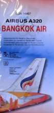 1/144 Decals Airbus A320 Bankgkok Air