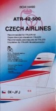1/144 ATR ATR-42-500 CZECH AIRLINES