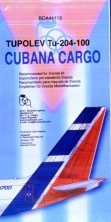 1/144 Decals Tu-204-100 CUBANA Cargo