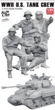 1/35 US Tank Crew 4 piece resin figure set
