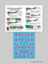 1/72 Royal Siamese Aeronautical Service 1920-30 5 Spad S.XIII No