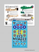 Blue Rider 1/72 Mandchourie/Mandchoukouo Pt.1 D�cals