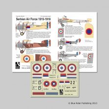Blue Rider 1/72 WWI Serbische/Franz�sische Flugzeuge