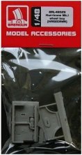 1/48 Hurricane Mk.I wheel bay set (HAS)