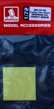 1/72 Typhoon Car doors  canopy masks