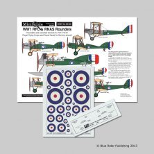 Blue Rider Cocardes RFC/RNAS Royal Flying Corps 1/144
