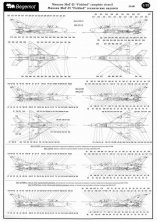 1/32 Mikoyan MiG-21 Stencil Data