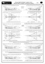 1/72 Mikoyan MiG-21 Fishbed complete stencil