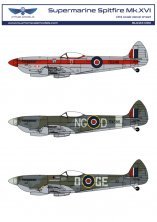 1/24 Supermarine Spitfire Mk.XVI decals for Airfix Mk.IXc