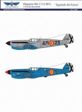1/32 Hispano HA-1112M1L Buchon Spanish Air Force decal sheet
