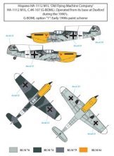 1/48 Messerschmitt Bf-109G-2/Bf-109G-10/HA-1112 decals