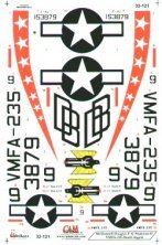 Cam Decals F-4J VMFA-235 Death Angels 1970 1/32