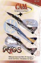 Cam Decals MiG-29 Fulcrum 1/32 Soviet Air Force 1993