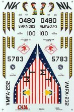 Abziehbilder 1/48 F-4N Phantom VMFA-323 & F-4J VMFA-232