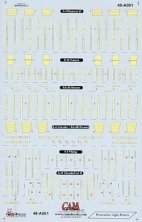 1/48 Formation light stripes and blocks for F-4 Phantoms