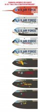 1/144 Boeing B-52 Tall Tail Stratofortresses