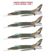 1/48 North-American F-100D Super Sabre "Hun" in Vietnam  P.1