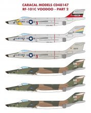 1/48 USAF McDonnell RF-101C Voodoo RF-101C Part 2