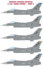 1/48 USAF Lockheed-Martin F-16C Dark Vipers Part 5