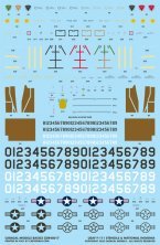 1/48 USAF F-111D/E/F Stencils & National Insignia
