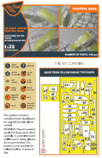 1/35 Boeing/Hughes AH-64D/E Apache painting mask