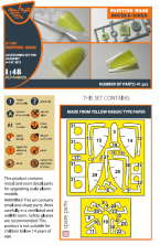 1/48 Fairchild A-10C Thunderbolt II double-sided painting mask