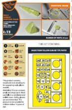 1/72 SEIRAN M6A1 Painting Mask