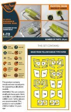 1/72 K-8/JL-8 Karakorum painting mask for Trumpeter