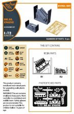 1/72 DH.88 Comet engine set