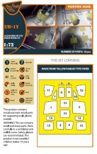 1/72 UH-1Y painting mask for Dream Models