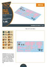 1/48 Decal DH.88 Comet G-ACSR for MikroMir