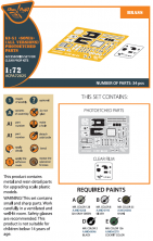 1/72 Mitsubishi Ki-51 Sonia Pe parts