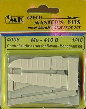 1/48 Messerschmitt Me-410B separate control surface