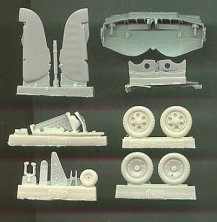 1/48 Focke-Wulf Fw-190A/Fw-190D undercarriage