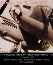 CMK 1/48 Moteur Merlin Twin Stage Mosquito PR Mk.XVI Tamiya