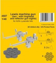 CMK Lewis Machine Gun 1/48 for Airfix Lysander