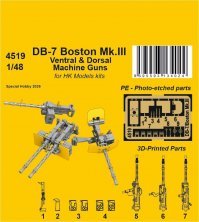 CMK 1/48 DB-7 Boston Mk.III Mitrailleuses HKM