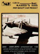 1/32 Mitsubishi A6M5 Zero armament set