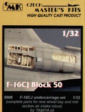 1/32 Lockheed-Martin F-16CJ Fighting Falcon Undercarriage Set