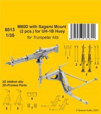 1/35 UH-1B Huey M60D with Sagami Mount