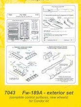 1/72 Fw-189A Exter.Set