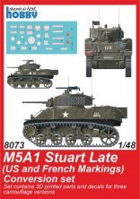 1/48 M5A1 Stuart Late Conversion Set US, France