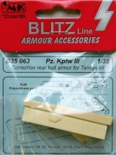 1/35 Pz. Kpfw III-correction rear hull armor (TAM)