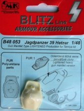 1/48 Jagdpanzer 38 Hetzer Gun Mantlet Lightened